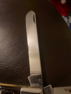 1982 Case XX ••••SS•••• USA 6251 SP SS Pretty Bone Handle Bananna Trapper With 2 Blades Collectors 1982 Case XX ••••SS•••• USA 6251 SP SS Pretty Bone Handle Bananna Trapper With 2 Blades Collectors