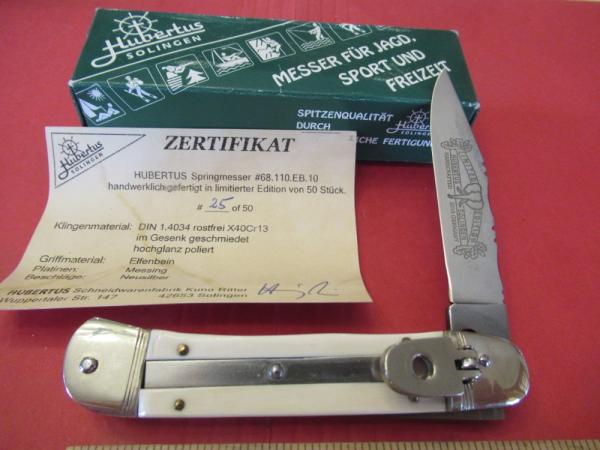 Hubertus Springer Limited Edition #25 of 50 Ivory