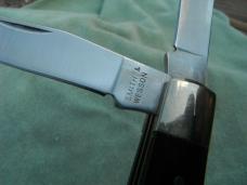 NIB/NOS Smith & Wesson SW1020 Black Trapper 2 Blade W/ Horn Handles pocket knife NIB/NOS Smith & Wesson SW1020 Black Trapper 2 Blade W/ Horn Handles pocket knife
