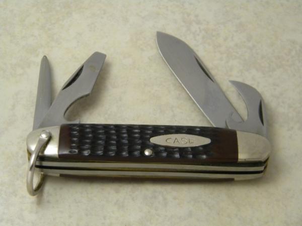 Case XX USA 4 Dot (1976) Delrin 640045R Utility Knife Case XX USA 4 Dot (1976) Delrin 640045R Utility Knife
