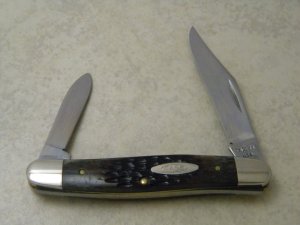 Case XX USA 9 Dot (1981) Pretty Bone 06247 Large Pen Knife