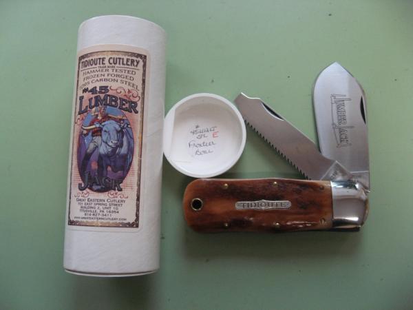GREAT EASTERN 452112 LUMBERJACK FRONTIER BONE 1 OF 40 GREAT EASTERN 452112 LUMBERJACK FRONTIER BONE 1 OF 40