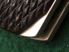 Very Rare Thompson Nassau St. Dublin Folding Coffin Handled Folding Bowie Knife Very Rare Thompson Nassau St. Dublin Folding Coffin Handled Folding Bowie Knife