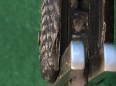 Very Rare Thompson Nassau St. Dublin Folding Coffin Handled Folding Bowie Knife Very Rare Thompson Nassau St. Dublin Folding Coffin Handled Folding Bowie Knife