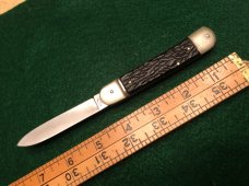Nice 7" Bonsa Springer Lever Automatic knife Works Great! Like Hubertus Nice 7" Bonsa Springer Lever Automatic knife Works Great! Like Hubertus