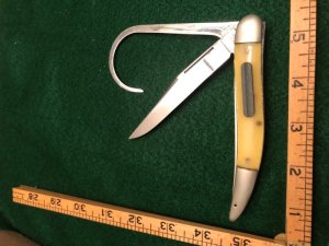 Rare Ulster 3 Blade Fishing knife with Gaff