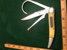Rare Ulster 3 Blade Fishing knife with Gaff Rare Ulster 3 Blade Fishing knife with Gaff