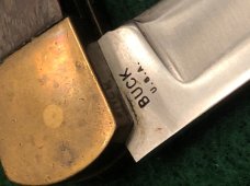 2 Line, 3-Pin Buck 110 Knife Inverted Tang Stamp 