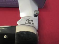 Case XX 2018 Rough Black Assist open Mid Folding Hunter Pattern # 61265AC  SS