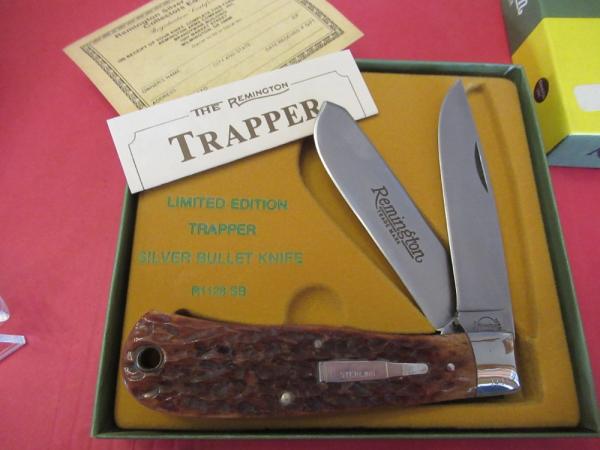 Remington Silver Bullet 1989 Brown Bone Trapper Pattern # R1128 SB