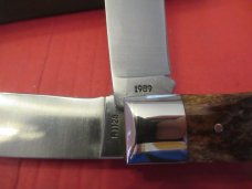 Remington Silver Bullet 1989 Brown Bone Trapper Pattern # R1128 SB