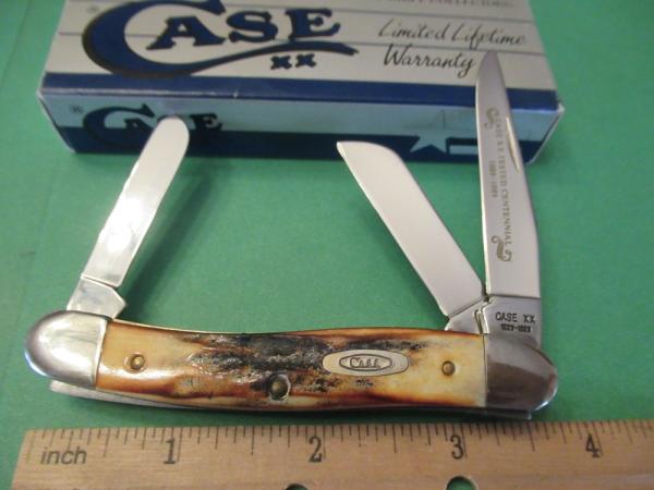 Case XX 1989 Centennial Stag Stockman Pattern # 5318 SS Case XX 1989 Centennial Stag Stockman Pattern # 5318 SS