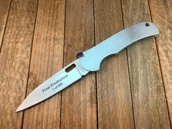 A.G. Russell One Hand Knife Seki Japan Made First Production Run