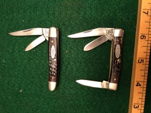 2 Case Knives, 62027 and 63033 1970's & 1980's Knives