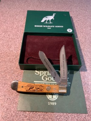 Boker Wildlife Series 1989 Spring Gobbler Trapper