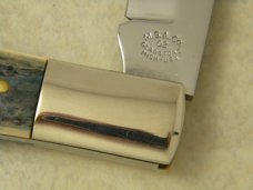 Marbles M.S.A. Co. 02 Gladstone, Mich USA Mastadon Ivory Large Coke Bottle Knife in Box c.2002
