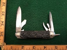 Old Camillus 4 line / Sword Brand Utility Knife / Military / Scout - Very clean. Old Camillus 4 line / Sword Brand Utility Knife / Military / Scout - Very clean.