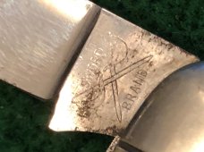 Old Camillus 4 line / Sword Brand Utility Knife / Military / Scout - Very clean. Old Camillus 4 line / Sword Brand Utility Knife / Military / Scout - Very clean.