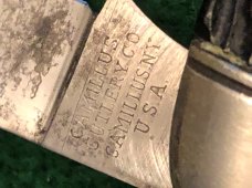 Old Camillus 4 line / Sword Brand Utility Knife / Military / Scout - Very clean. Old Camillus 4 line / Sword Brand Utility Knife / Military / Scout - Very clean.