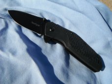 NOS Kershaw 3850 Swerve Assisted Flipper 3" Plain Blade, Black.  NOS.  No box.