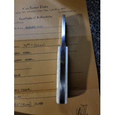 K'roo Custom Giraffe Bone Chunky Frank, 3.75" closed,N690,w/COA, K'roo Custom Giraffe Bone Chunky Frank, 3.75" closed,N690,w/COA,