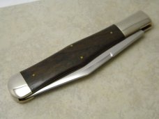 Marbles M.S.A. Co. 02 Gladstone, Mich USA Rosewood Large Coke Bottle Knife in Box c.2002
