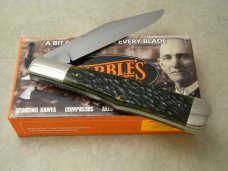 Marbles M.S.A. Co. 02 Gladstone, Mich USA Italian Jigged Bone Large Coke Bottle Knife in Box c.2002