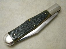 Marbles M.S.A. Co. 02 Gladstone, Mich USA Italian Jigged Bone Large Coke Bottle Knife in Box c.2002 Marbles M.S.A. Co. 02 Gladstone, Mich USA Italian Jigged Bone Large Coke Bottle Knife in Box c.2002