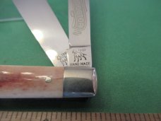 BullDog Brand 1997 Proto Type Smooth Red Bone  Country Doctors Knife 