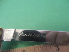 BullDog Brand 1997 Proto Type Smooth Red Bone  Country Doctors Knife 