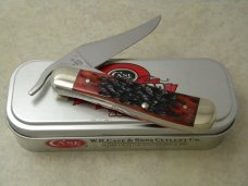 Case XX USA 2012 Crimson Bone 61953L SS Collector Edition Russlock Knife in Box