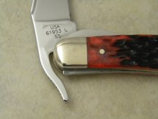 Case XX USA 2012 Crimson Bone 61953L SS Collector Edition Russlock Knife in Box