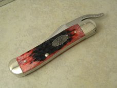 Case XX USA 2012 Crimson Bone 61953L SS Collector Edition Russlock Knife in Box