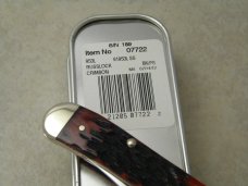 Case XX USA 2012 Crimson Bone 61953L SS Collector Edition Russlock Knife in Box