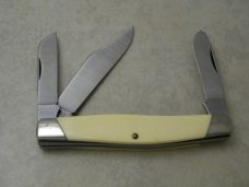 Camillus New York USA 100th Anniversary 1876-1976 White #200 Stockman Knife in Box Camillus New York USA 100th Anniversary 1876-1976 White #200 Stockman Knife in Box