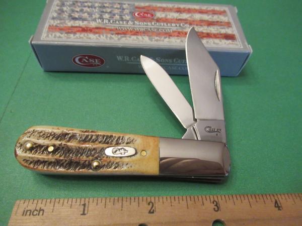 Case XX 2019 Bone Stag Barlow Pattern # 6.52009 1/2 SS Case XX 2019 Bone Stag Barlow Pattern # 6.52009 1/2 SS