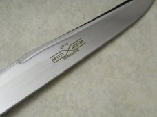Schatt & Morgan File & Wire Tested Series 5-II Worm Groove Bone 041111 Toothpick Knife in Box c.2010