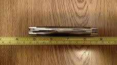 Parker Frost Schrade USA 1978-2 BISON Green Jigged Bone Stockman Pocket Knife Parker Frost Schrade USA 1978-2 BISON Green Jigged Bone Stockman Pocket Knife