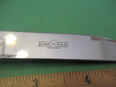 Schatt & Morgan Wire & File Worm Grooved Bone Handle ATS-34 Pattern # 041005 Schatt & Morgan Wire & File Worm Grooved Bone Handle ATS-34 Pattern # 041005