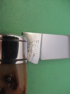 Schatt & Morgan Wire & File Worm Grooved Bone Handle ATS-34 Pattern # 041005 Schatt & Morgan Wire & File Worm Grooved Bone Handle ATS-34 Pattern # 041005