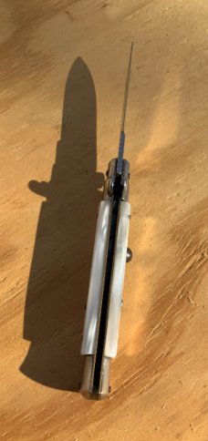 8" Italian Stiletto With Bolster Release