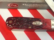 1987 Case xx Razor Knife w Great Red Pick Bone Handles MDL R62005 R SSP 1987 Case xx Razor Knife w Great Red Pick Bone Handles MDL R62005 R SSP
