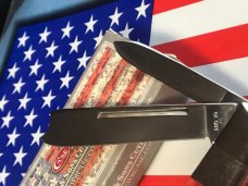 1987 Case xx Razor Knife w Great Red Pick Bone Handles MDL R62005 R SSP 1987 Case xx Razor Knife w Great Red Pick Bone Handles MDL R62005 R SSP