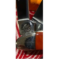 2004 CASE PEANUT KNIFE WITH EXOTIC SPINEY OYSTER HANDLES, LIKE NEW 2004 CASE PEANUT KNIFE WITH EXOTIC SPINEY OYSTER HANDLES, LIKE NEW