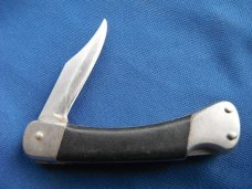 Vintage PUMA Solingen Germany Folding Lock-back Pocket Knife Marked #26182