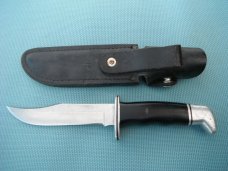 Buck USA 119 FIXED BLADE HUNTING SKINNING KNIFE. Original Sheath. Made 1972-1986. MADE IN USA!!! Buck USA 119 FIXED BLADE HUNTING SKINNING KNIFE. Original Sheath. Made 1972-1986. MADE IN USA!!!