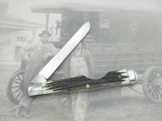 Queen Cutlery #62 GLAZED large easy open Winterbottom bone Queen Cutlery #62 GLAZED large easy open Winterbottom bone