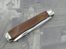 Queen Cutlery Rawhide Series No 4215, Trapper: 1983,