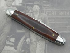 Queen Cutlery Rawhide Series No 8180, Muskrat: 1982, 4” closed, Queen Cutlery Rawhide Series No 8180, Muskrat: 1982, 4” closed,