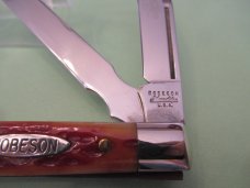 Robeson Shur Edge Honey Brown Bone Doctors Knife  1 of 200